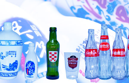 玻璃瓶、飲料瓶高溫色釉套色印刷LED-UV伺服絲印